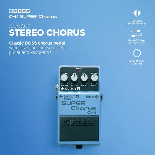 Miniatura 2 de Boss CH-1 Super Chorus estéreo
