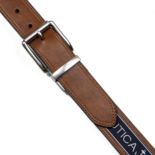 Miniatura 6 de Nautica Cinturón reversible para hombre con patrón de bandera
