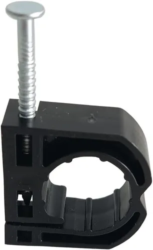 Miniatura 5 de TenKe - Paquete de 100 ganchos en J con abrazadera J completa con clavo S para tubo PEX de 1 pulgada (100 piezas de 1 pulgada)