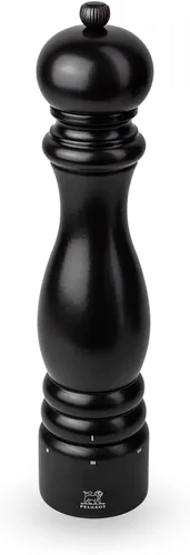 Miniatura 11 de u'Select - Molinillo de pimienta manual de madera, color negro satinado, 15.7 in - 16 pulgadas