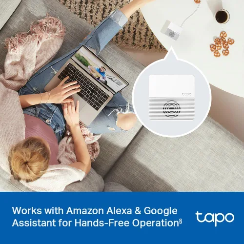 Miniatura 9 de TP-Link Tapo Smart Hub con timbre integrado, requiere Wi-Fi de 2.4 GHz, conecta hasta 64 dispositivos inteligentes + 4 cámaras, protocolo