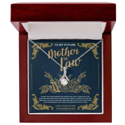 Miniatura 2 de To My Future Suegra Thank You For Raising The Love Of My Life From Bride Daughter in Law Gran regalo para novio, mamá suegra, marido, boda