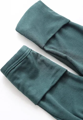 Miniatura 4 de Conjunto de gorro anudado para bebés recién nacidos, de viscosa de bambú, suave, con mitones