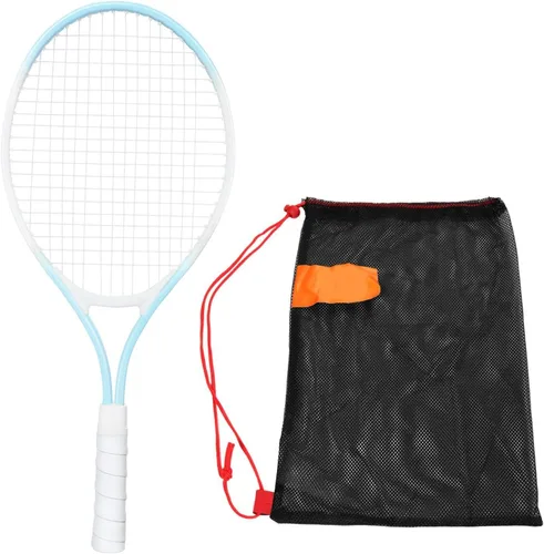 Miniatura 7 de Colaxi Raqueta de tenis para niños, 21 pulgadas, marco de aleación de hierro, agarre antideslizante, equipo de tenis para parque recreativo patio