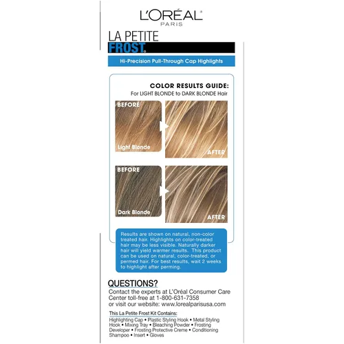Miniatura 8 de L'Oreal Paris Professional Techniques La Petite Frost Chardonnay, 1 unidad