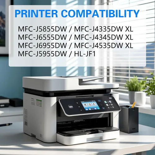 Miniatura 2 de LC406 Cartucho de tinta Super High Yeild compatible con Brother LC406 XL para Brother MFC-J4335DW MFC-J4345DW MFC-J4535DW MFC-J5855DW MFC-J6555DW