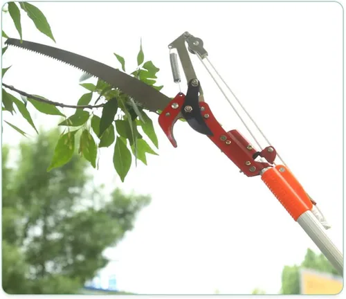 Miniatura 4 de Cabezal de podadora extensible de rama de sierra de poste para poda de poda de árboles