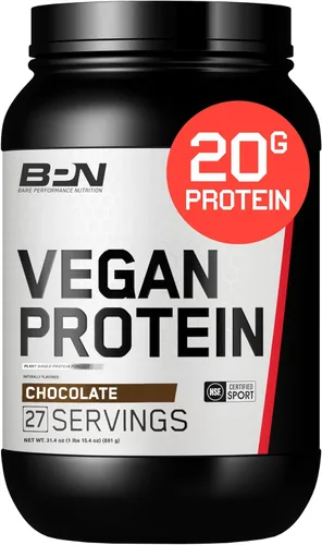 Miniatura 7 de BARE PERFORMANCE NUTRITION Proteína vegana, proteína a base de plantas, proteína de guisante, proteína de sandía y proteína de calabaza