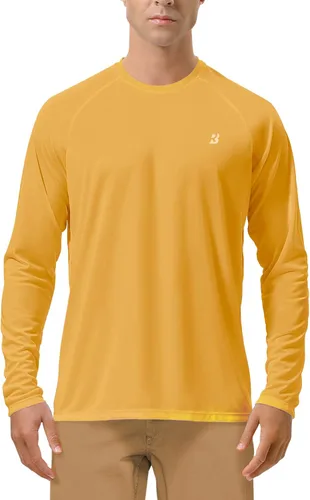 Miniatura 27 de Roadbox Camisas de Protección Solar UV UPF 50+ para Hombres Manga Larga SPF Rash Guard para Pesca Senderismo Natación Correr 2 Pack - blanco