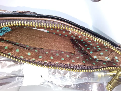 Miniatura 5 de Chala Mini bolso cruzado para teléfono con 2 correas ajustables, Azul