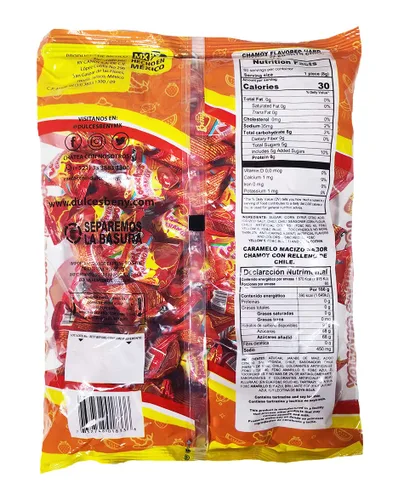 Miniatura 2 de BENY LOCOCHAS SABOR CHAMOY 1LB .098OZ 60PCS