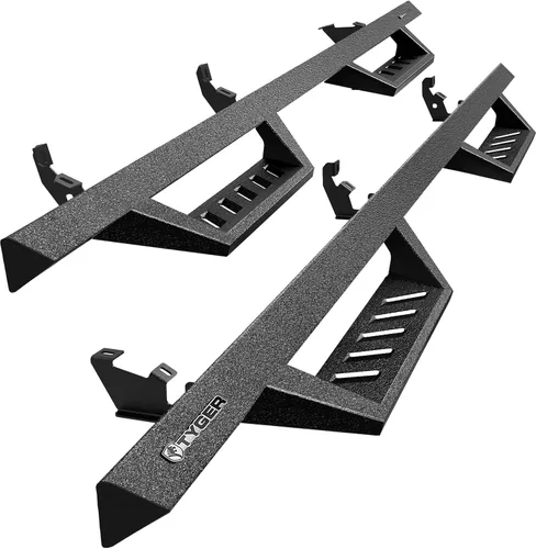 Tyger Auto LanderX - Estribo compatible con Ford Bronco 2021-2026 de 4 puertas (no compatible con Bronco Sport) | TG-LX3F82418 | Barras Nerf de riel