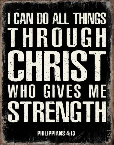 Miniatura 9 de I Can Do All Things Through Christ - Filipenses 4 13 - Decoración religiosa de pared - Regalos cristianos para hombres - Regalos católicos