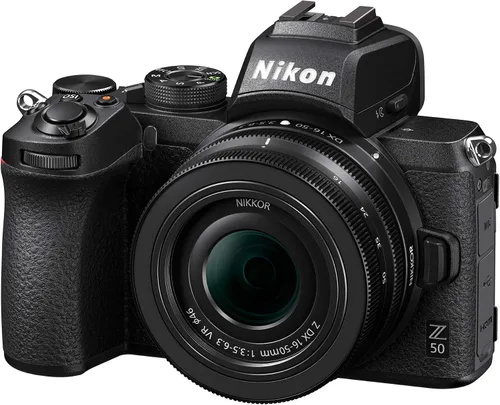 Miniatura 7 de Nikon Z 50 con lente de zoom gran angular Cámara compacta sin espejo para fotos/vídeos con lente de 16-50mm Modelo Nikon USA