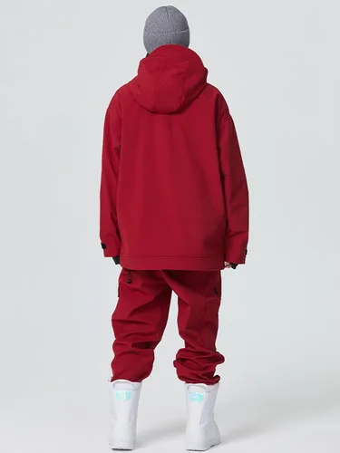 Miniatura 46 de RIUIYELE Traje de esquí para mujer, chaqueta y pantalones de snowboard para deportes al aire libre, traje de nieve con aislamiento impermeable