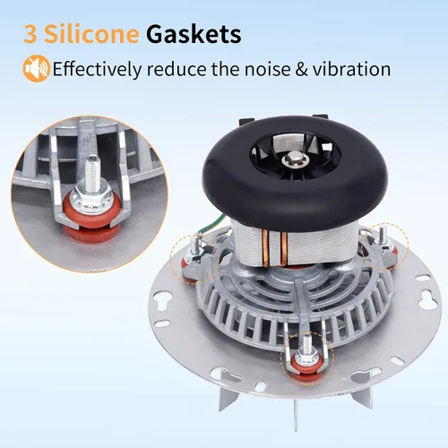 Miniatura 5 de Criditpid Motor de soplador de combustión de repuesto 812-3381 para Quadra-Fire Classic Bay 1200, ventilador de escape para estufas de pellets