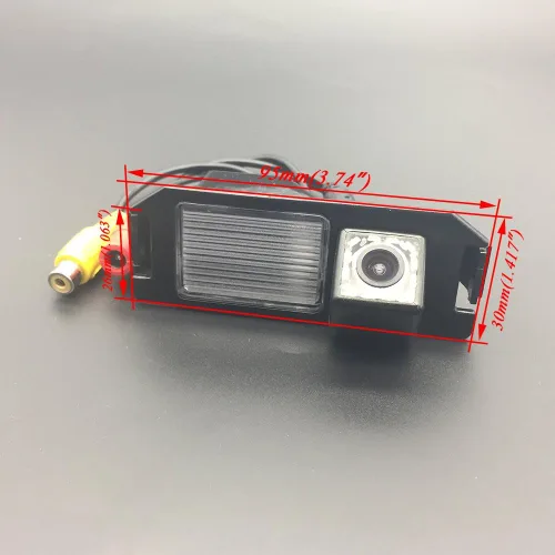 Miniatura 6 de Cámara LED de visión trasera de coche para Hyundai Elantra Touring / Hyundai i30 / Hyundai Coupe S3/Tuscani/Tiburon Hyundai Genesis y HD CCD visión