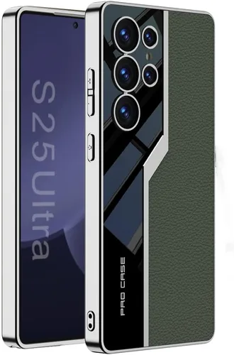 Miniatura 17 de Lunivop Para Samsung Galaxy S24 Ultra Funda TPU Marco y Volver PU Cubierta de cuero Funda de silicona delgada para S 24 Ultra 6.8 '' 5G 2024 a