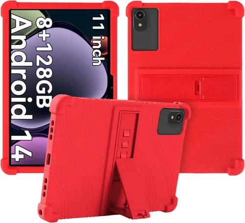 Miniatura 8 de Funda para tablet ApoloSign EP1095T/ApoloMedia EP1095T de 11 pulgadas, funda protectora de silicona suave, apta para niños, cubierta de tableta