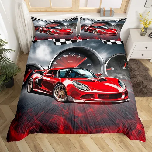 Miniatura 30 de Funda de edredón de gatos negros y blancos, juego de ropa de cama verde para niños, bonita funda de edredón de gatos para decoración de habitación