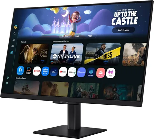 Miniatura 14 de Samsung Monitor inteligente FHD de 27 pulgadas serie M5 (M50F) con TV en streaming, altavoces, HDR10, Gaming Hub, múltiples puertos, rastreador