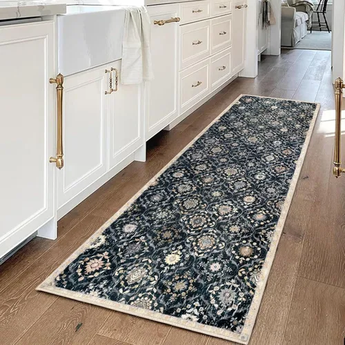 Miniatura 54 de KILOCOCO Alfombra de Pasillo 2x6, Alfombra de Pasillo Marroquí Súper Suave Lavable para Pasillo de Entrada, Alfombra de Cocina de Pasillo de Lana