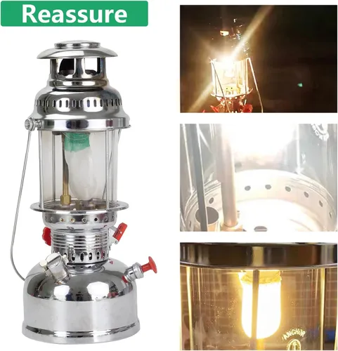 Miniatura 6 de 10 linternas de propano para farol de gas manto de luz de propano para acampar al aire libre linterna natural (10 unidades)