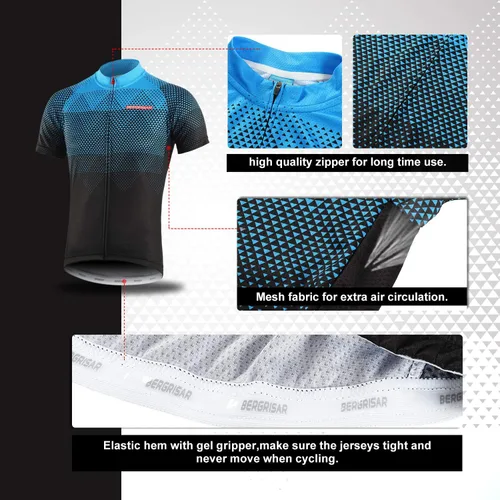Miniatura 3 de BERGRISAR Camiseta de ciclismo de manga corta para hombre