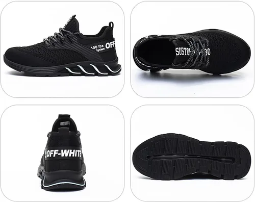 Miniatura 3 de Steel Toe Shoes for Men Women Indestructible Work Shoes Lightweight Puncture Proof Comfortable Water Resistant Safety Sneakers Slip-Resistant