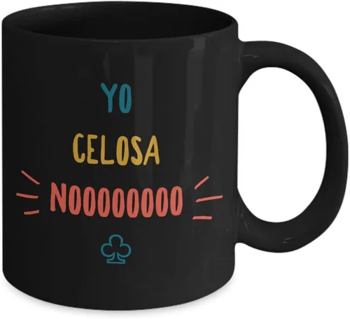 Miniatura 2 de Taza Cafe Celosa Vaso, taza de café divertidas, tazas personalizadas, taza de café inspiradoras, taza con mensajes positivos., 11onza
