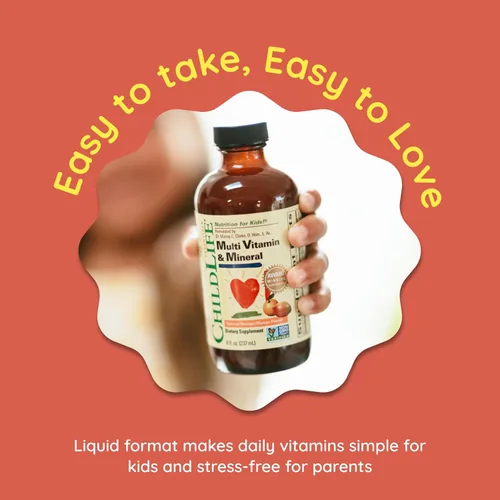 Miniatura 7 de ChildLife Essentials Multivitamínico y mineral para niños, vitaminas para niños, suplemento multivitamínico líquido para el bienestar de niños