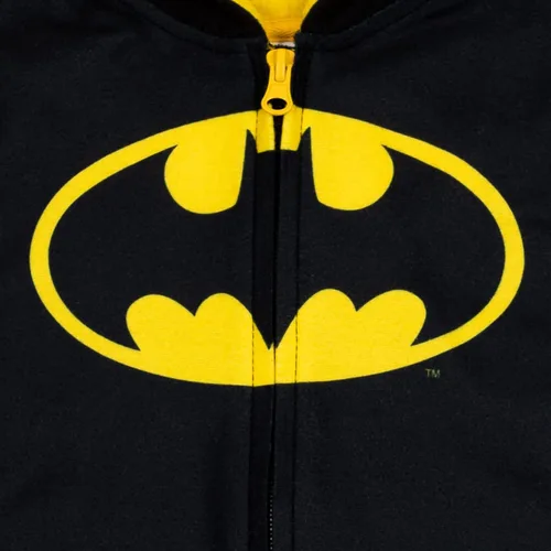 Miniatura 7 de DC Comics Justice League Superman Batman Flash Zip Up Pijama Cosplay Enterizo Niño a Niño Grande