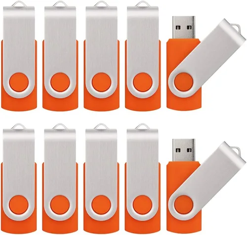 Miniatura 6 de Paquete de 20 unidades USB Flah de 8 GB USB 2.0 8 GB Flash Drive 20 Pack USB Memory Stick-Blue Azul