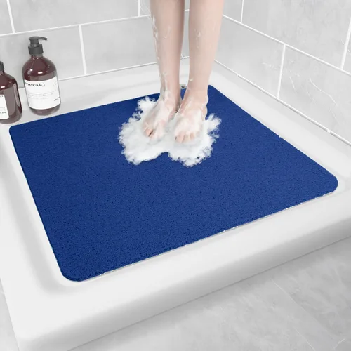 Miniatura 31 de Hargiis - Tapete antideslizante de secado rápido para bañera, piso, baño, ducha, cocina, hogar, hotel (color blanco, 24 x 24 pulgadas)
