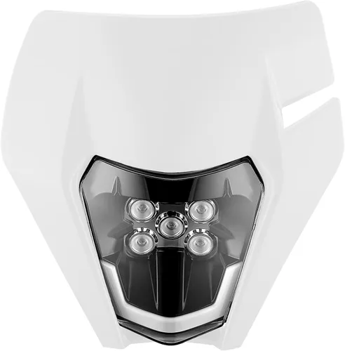 Miniatura 11 de Faro delantero LED para Dirt Bike, kit de lámpara de cabeza universal para motocicletas compatible con Motocross, Pit Bike, Enduro, ATV, Supermoto
