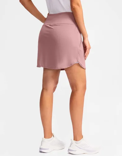 Miniatura 5 de G Gradual Falda de tenis de cintura alta, falda de golf, bolsillos con cremallera, falda pantalón atlética para mujer, para correr, entrenamiento