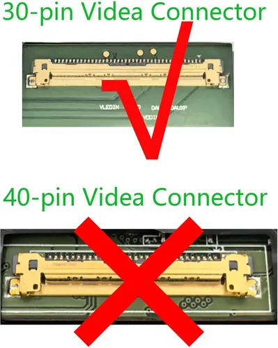 Miniatura 3 de Pantalla de repuesto de 14 pulgadas para Dell Latitude 3420 3430 3440 5400 5410 5420 5430 portátil LCD pantalla no táctil, HD 1366 x 768, 30 pines