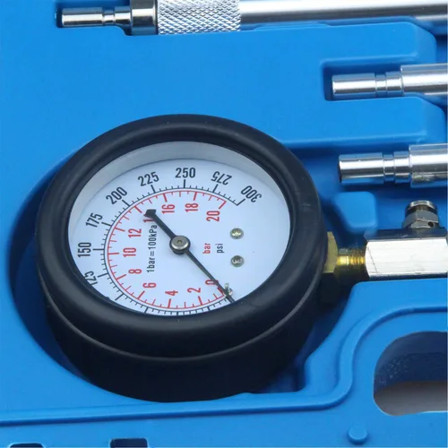 Miniatura 3 de AUTO Tools - Kit de probador de compresión de cilindro de motor de gasolina de gasolina con M10 M12 M14 M16 M18