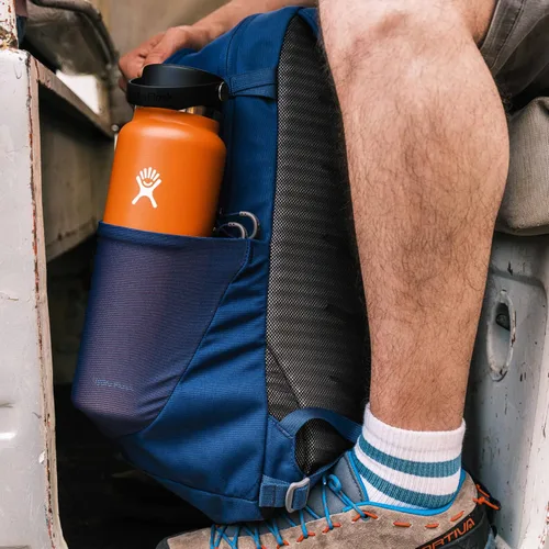 Miniatura 6 de Hydro Flask Botella de agua – Acero inoxidable aislado – Tapa flexible de boca ancha, antiderrames, a prueba de fugas y recargable en agave de 20