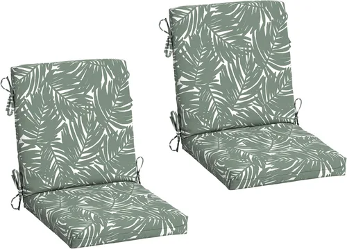 Miniatura 46 de Arden Foam - Cojines de espuma para sillas de patio y comedor, 20 x 44 pulgadas, espuma de alta densidad de alta densidad, nunca se aplana