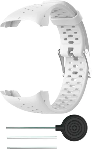 Miniatura 7 de Correa de repuesto compatible con Polar M430/M400 GPS Smart Sports Watch Pulsera de silicona suave