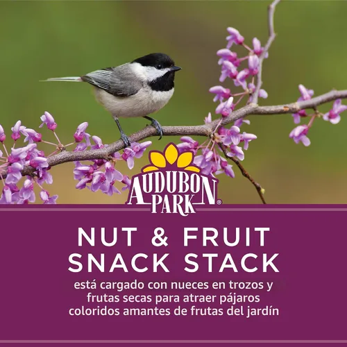 Miniatura 2 de Audubon Park Pila de Snacks de Frutas y Nueces para Aves Silvestres, Pastel de Semillas para Comederos Exteriores, Pack de 6