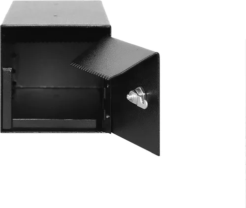 Miniatura 5 de T90 - Caja fuerte para depósito con cerradura de llave, 4 llaves incluidas, .23 CBF