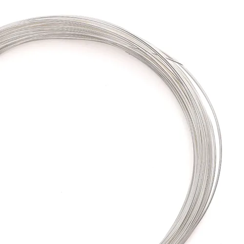 Miniatura 16 de Beadia - Alambre bañado en oro de 14 quilates de 0.4 mm, 10 metros de cordón de cuentas para pulseras, collares, encantos, cuentas para hacer joyas