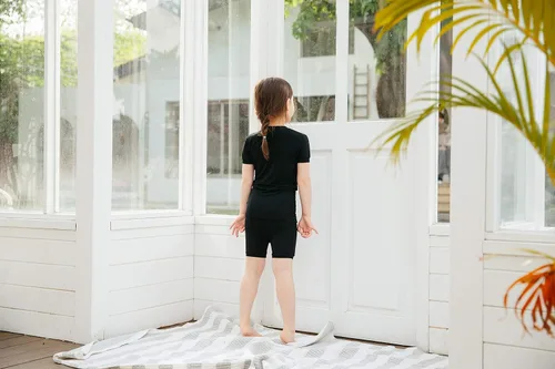 Miniatura 4 de VAENAIT BABY Pijamas de pijama para niños, conjunto de 2 piezas de pijama de viscosa de verano suave y fresco