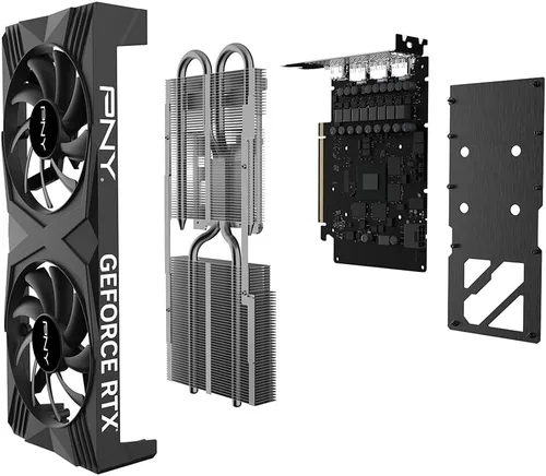 Miniatura 9 de PNY Tarjeta gráfica GeForce RTX 4060 Ti 8GB Verto Dual Fan DLSS 3 (128 bits, PCIe 4.0, GDDR6, HDMI/DisplayPort, admite 4k, 2 ranuras)