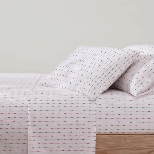 Miniatura 206 de Tommy Bahama - Juego de sábanas tamaño King, ropa de cama de percal 100% algodón con una sensación crujiente y fresca, sábanas con sábana bajera