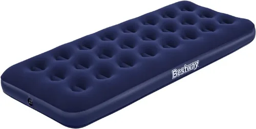 Bestway Pavillo - Cama de aire de tamaño individual | Inflable para exteriores, cama de aire interior para campamento, colchón de aire de inflado