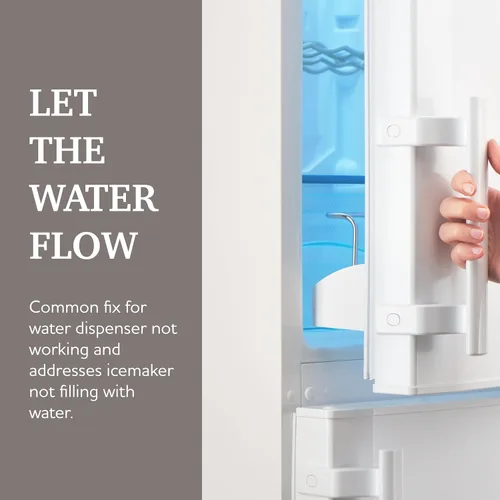 Miniatura 4 de Parts Master Repuesto para válvula de agua para refrigerador GE/Hotpoint/Kenmore - WR57X10033, PS304375, AP3189335 - Compatibilidad de piezas GE
