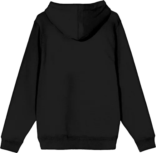 Miniatura 4 de Bioworld Five Nights at Freddy's Plush Bear and Sleeve Title Logo - Sudadera con capucha negra para adulto